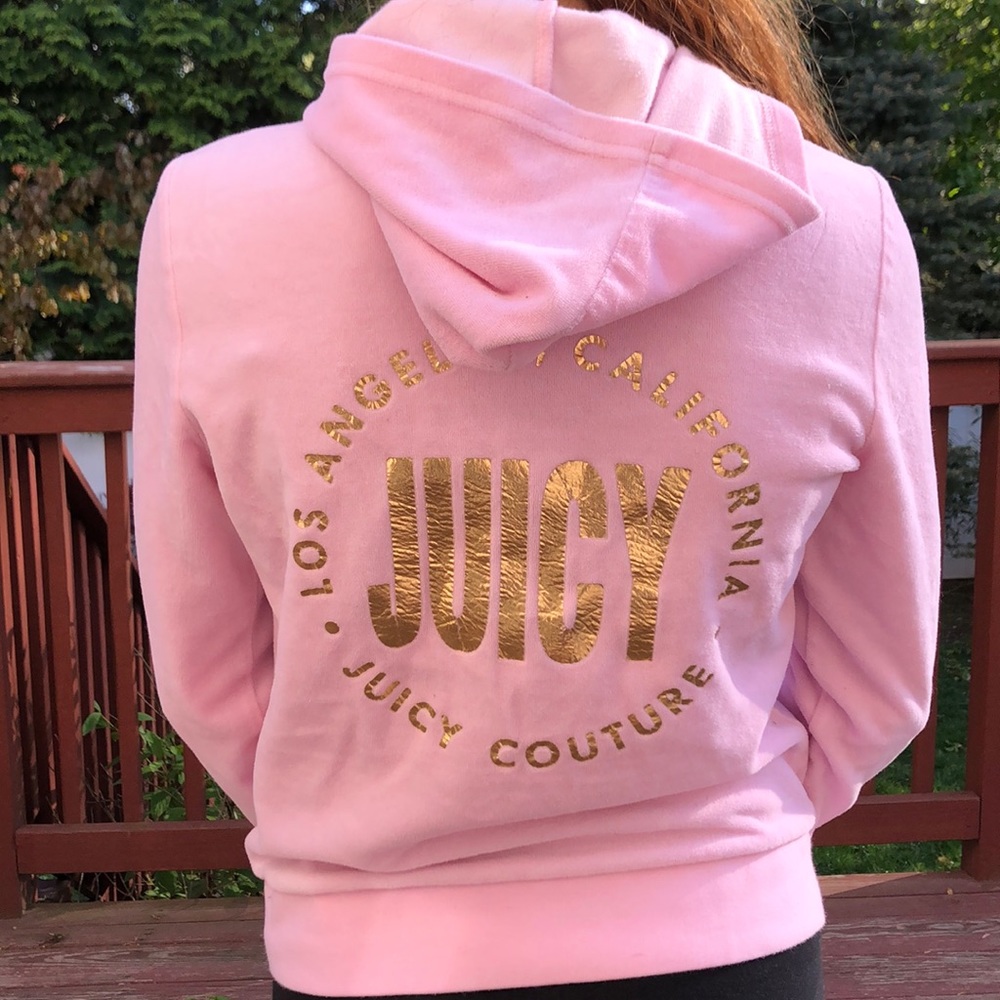 Juicy couture pink sweatshirt
